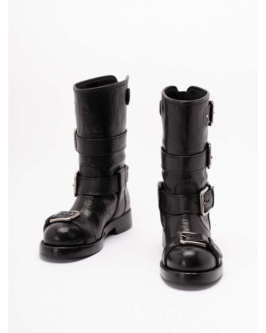 Dolce & Gabbana Black Ankle Boots