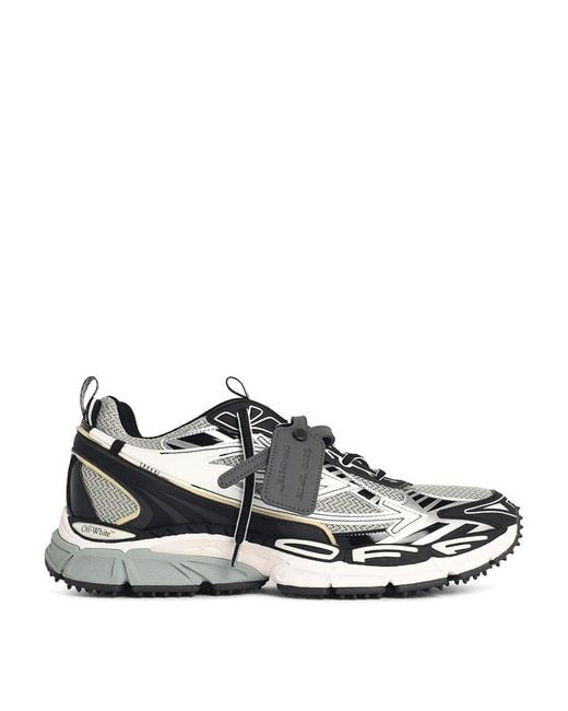 Off-White c/o Virgil Abloh White Be Right Back' Mesh Sneakers for men