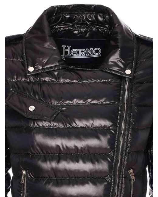 Herno Black Ultralight Bomber