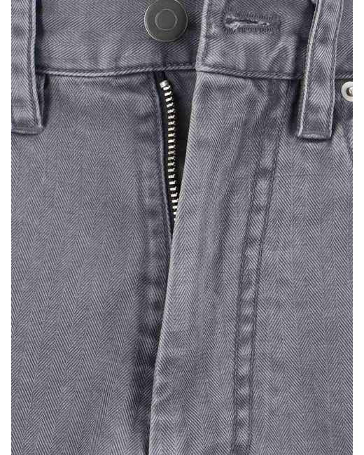 TONYWACK Gray Cargo Shorts for men