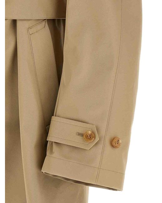 Junya Watanabe Natural Denim Insert Trench Coat for men