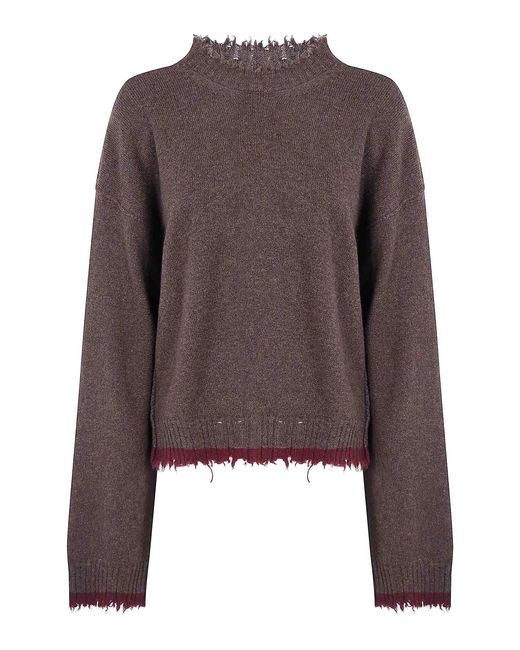 Uma Wang Brown Long Sleeves Top
