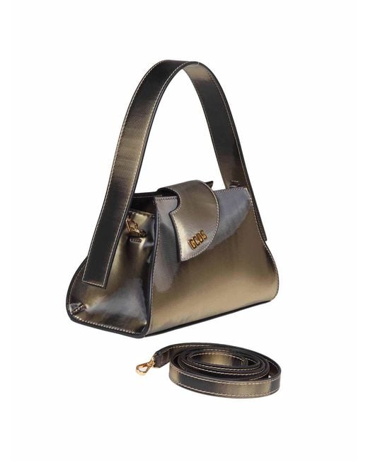 Gcds Black Comma Small Holographic Bag