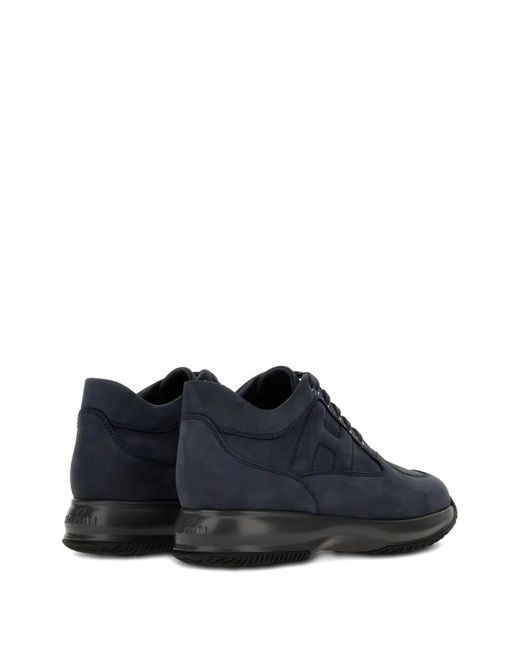 Hogan Blue Interactive Sneakers for men