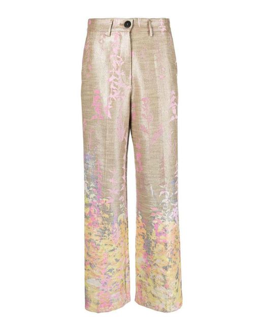 Forte Forte Natural Heaven Jacquard Trousers