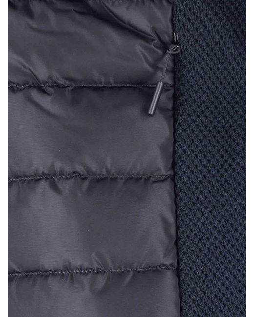 Canada Goose Blue Hybridge Padded Cardigan for men