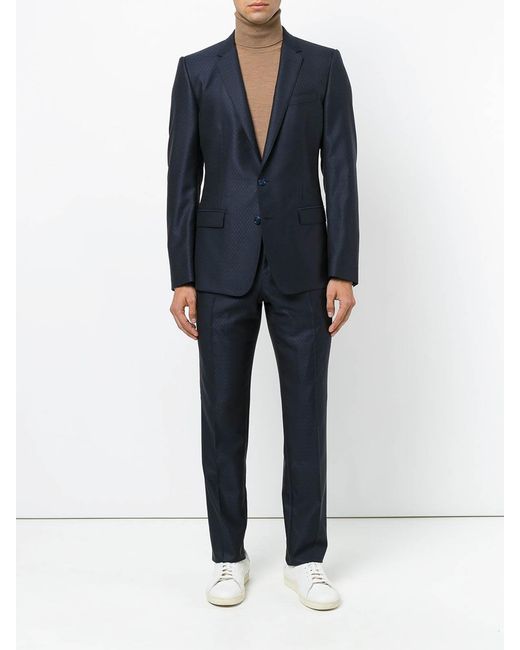 Dolce & Gabbana Blue Elegant Two-Piece Suit for men