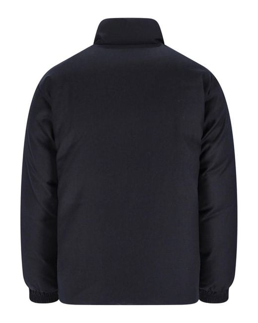Emporio Armani Blue Reversible Down Jacket for men