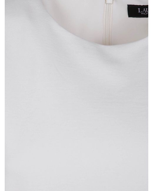Ralph Lauren White Charlie Sleeveless Day Dress