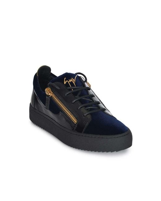Giuseppe Zanotti Blue Sneakers for men