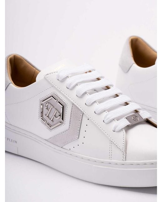 Philipp Plein White Trainers for men