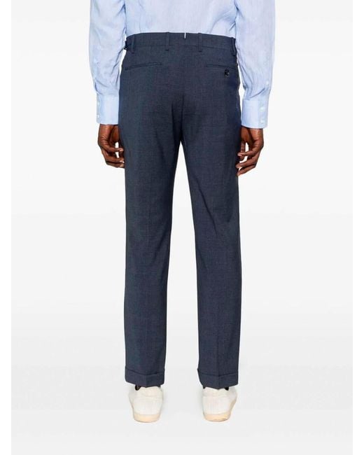 Berwich Blue Pants for men