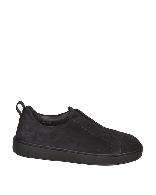 Santoni Black Sneakers for men