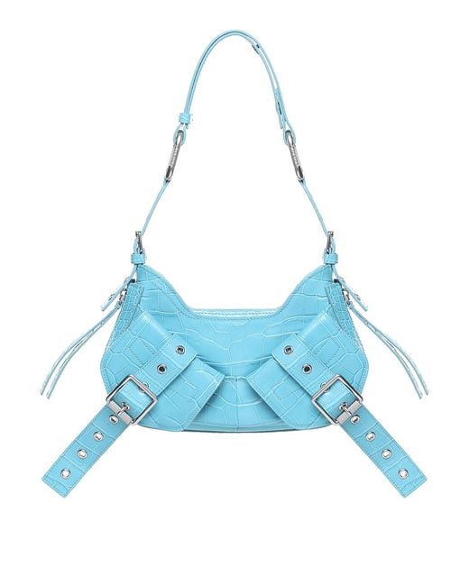BIASIA Blue Shoulder Bag Y2K.002