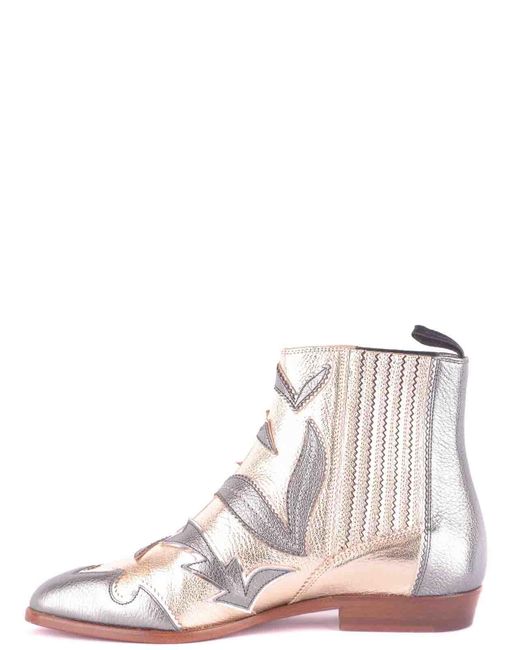 Santoni Pink Booties