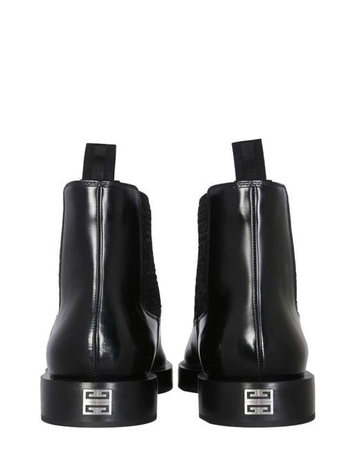 Givenchy Black Chelsea Boots for men