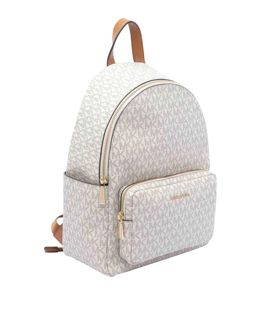 MICHAEL Michael Kors White Tanner Backpack