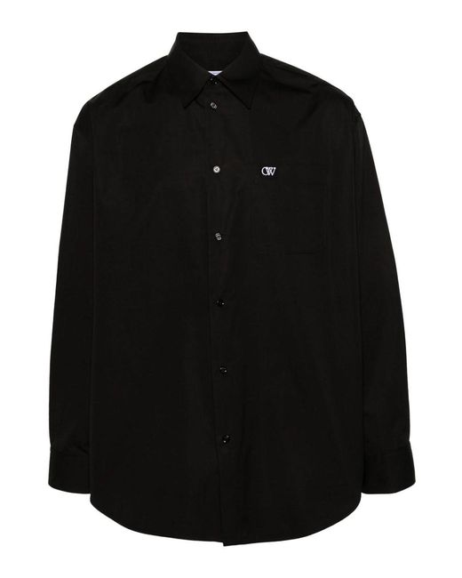Off-White c/o Virgil Abloh Black Shirt for men
