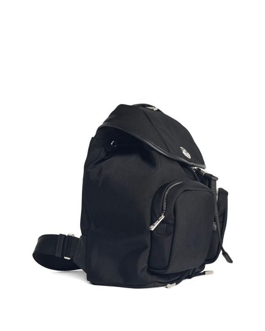 Moncler Blue New Trick Polyester Backpack