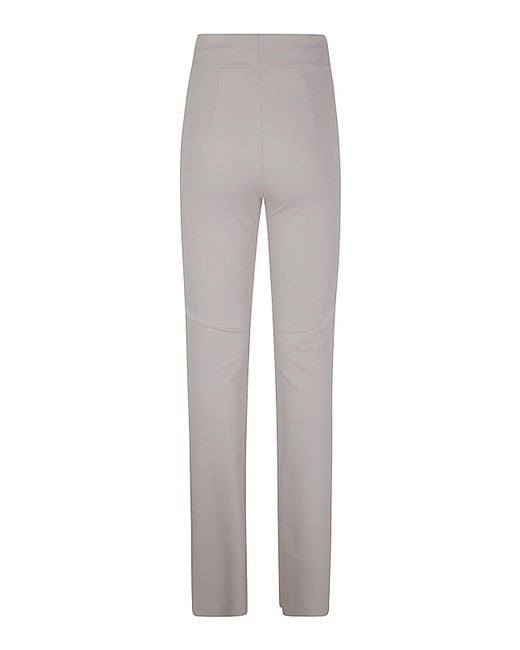 La Petite Robe Di Chiara Boni Gray Venusette Trousers