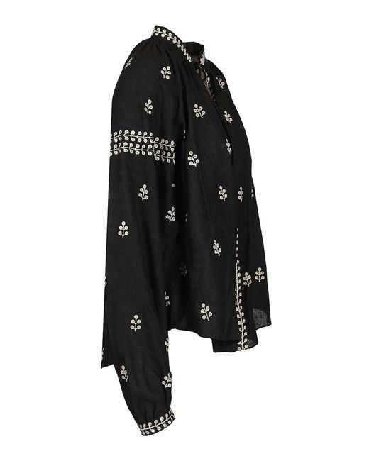 Isabel Marant Black Rodis Blouse