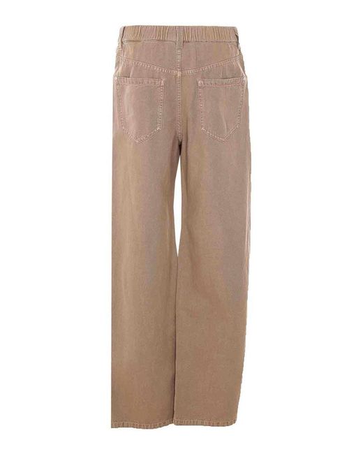 Brunello Cucinelli Natural Contemporary Trousers