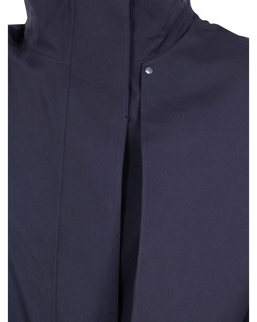 Rains Blue Suva Hardshell Coat