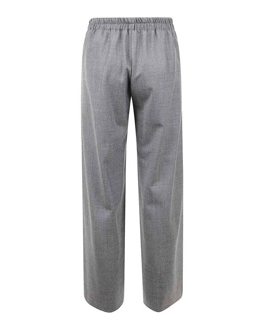 Via Masini 80 Gray Trousers