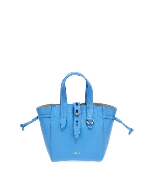 Furla Blue Net Handbag