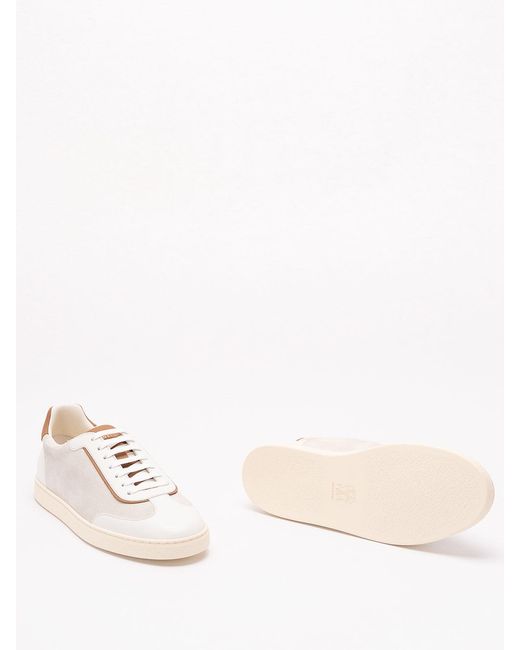 Brunello Cucinelli White Sneakers for men