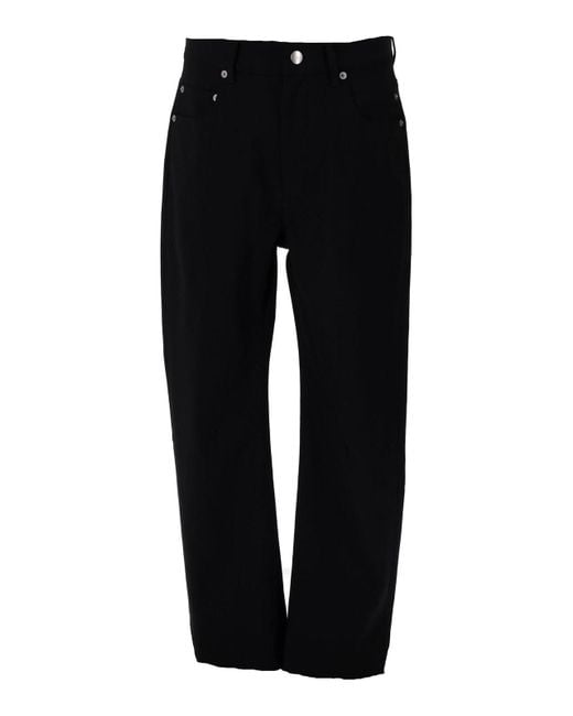 Rick Owens Black Casual Pants