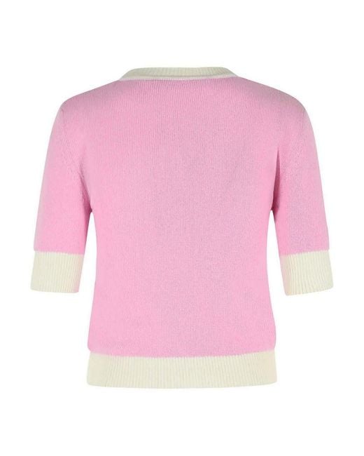 Marni Pink Wool Blend Sweater