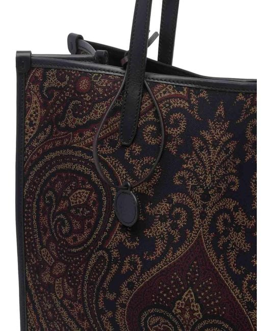 Etro Black Tote Bag