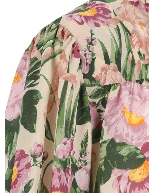 Chloé Multicolor Silk Wash Shirt