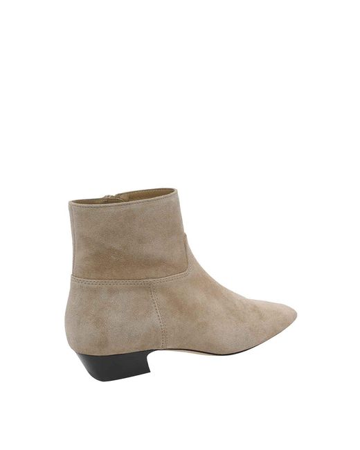 Stuart Weitzman Brown Stassi Booties
