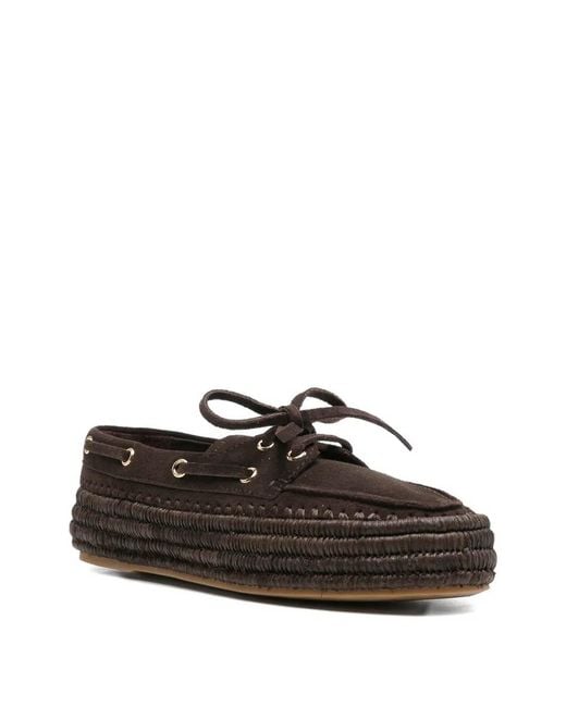 Paloma Barceló Brown Penelope Loafers
