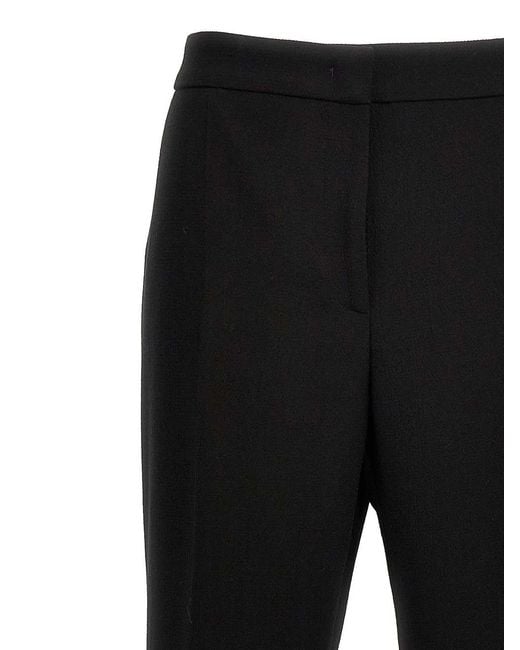 Moschino Black Crepe Pants