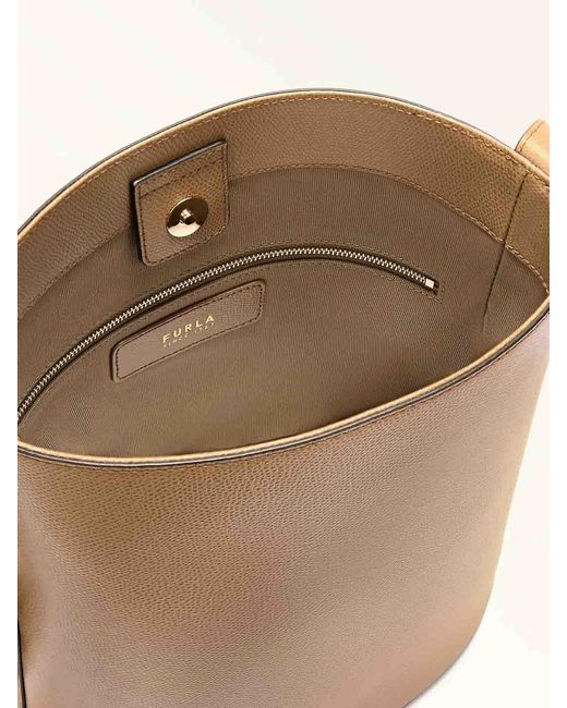 Furla Natural Roxie's Bucket Bag
