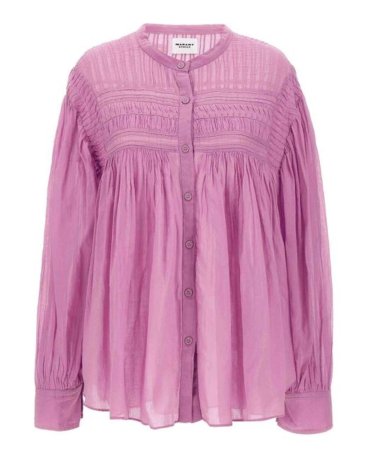 Isabel Marant Pink Plalia Shirt