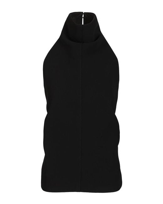 Khaite Black Rone Top