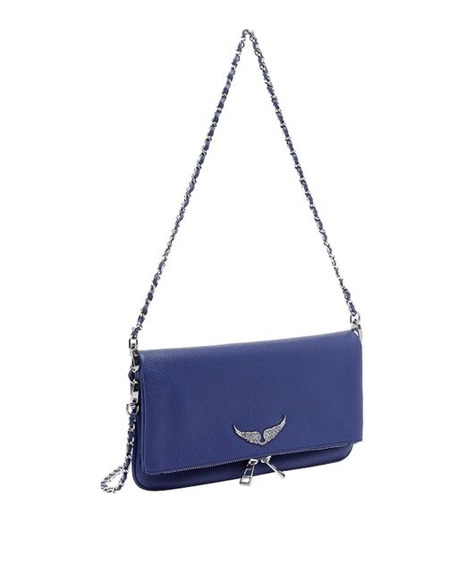 Zadig & Voltaire Blue Rock Crossbody Bag