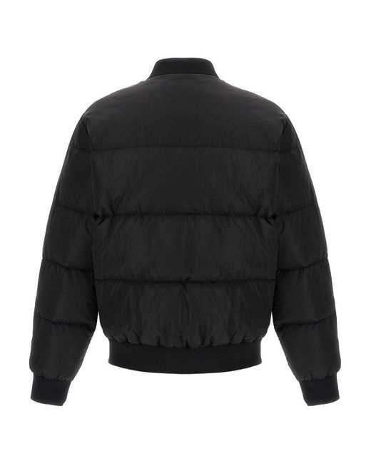 DSquared² Black Padded Bomber Jacket for men