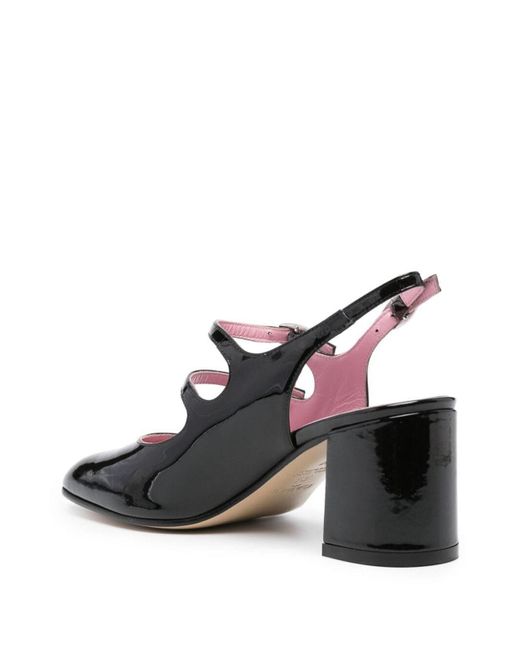 CAREL PARIS Black Banana Slingbacks
