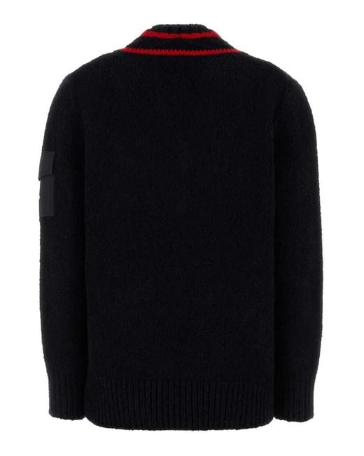 Moncler Black V-neck