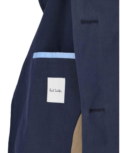Paul Smith Blue Button Jacket