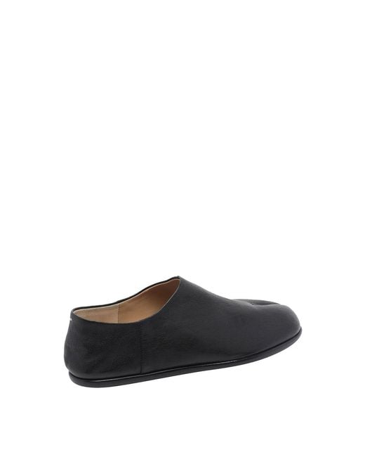 Maison Margiela Black Tabi Loafers for men