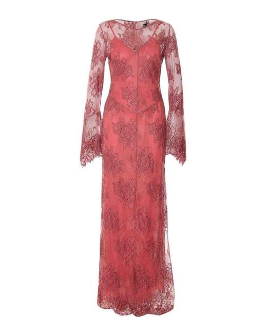 Aniye By Red Deep Ribbon Noa Lace Dress