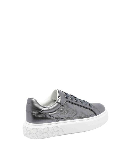 Pinko Gray Yoko 21 Sneakers