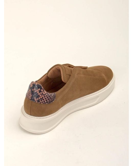 Roberto Cavalli Brown Sneakers