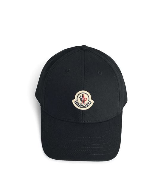 Moncler Blue Cotton Cap